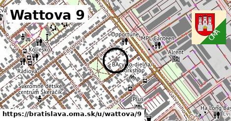 Wattova 9, Bratislava