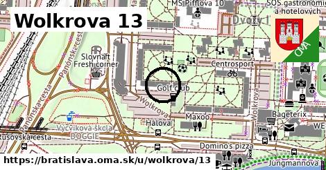 Wolkrova 13, Bratislava