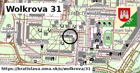 Wolkrova 31, Bratislava