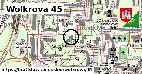 Wolkrova 45, Bratislava