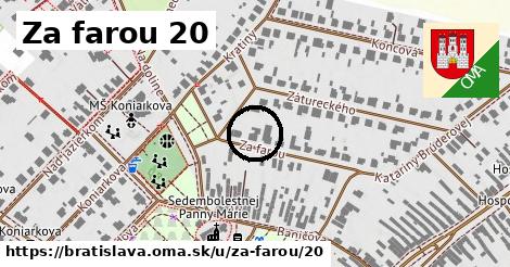 Za farou 20, Bratislava