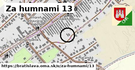 Za humnami 13, Bratislava