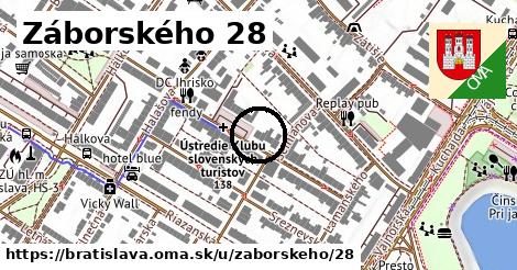 Záborského 28, Bratislava