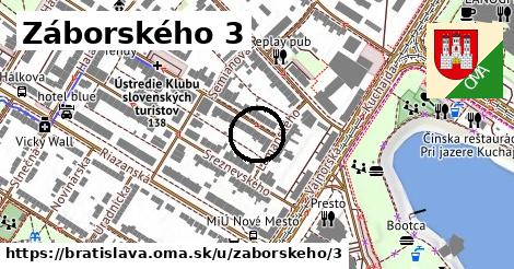 Záborského 3, Bratislava