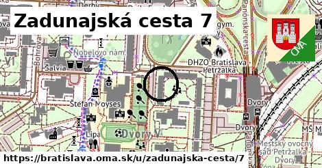 Zadunajská cesta 7, Bratislava