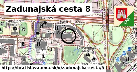 Zadunajská cesta 8, Bratislava