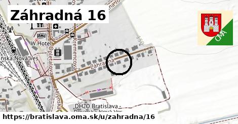 Záhradná 16, Bratislava