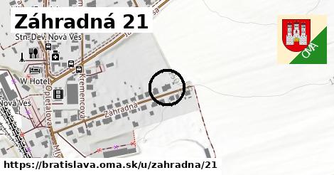 Záhradná 21, Bratislava
