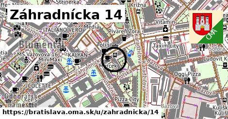 Záhradnícka 14, Bratislava