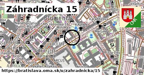 Záhradnícka 15, Bratislava