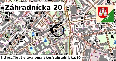 Záhradnícka 20, Bratislava