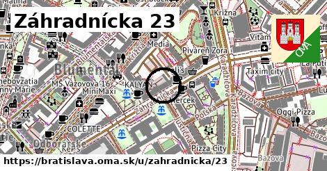 Záhradnícka 23, Bratislava