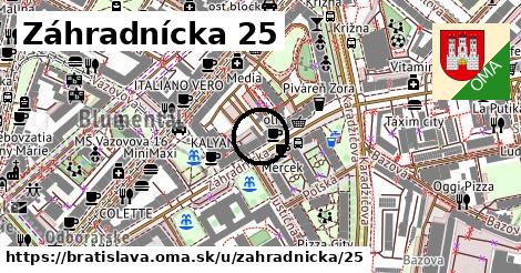 Záhradnícka 25, Bratislava