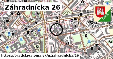 Záhradnícka 26, Bratislava
