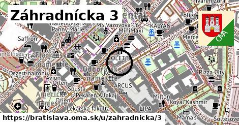 Záhradnícka 3, Bratislava