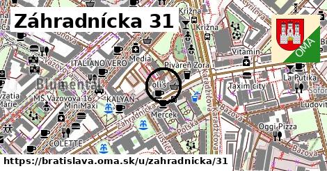 Záhradnícka 31, Bratislava