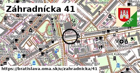 Záhradnícka 41, Bratislava