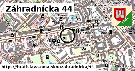 Záhradnícka 44, Bratislava