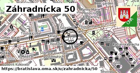 Záhradnícka 50, Bratislava