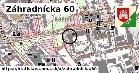 Záhradnícka 60, Bratislava