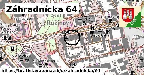 Záhradnícka 64, Bratislava