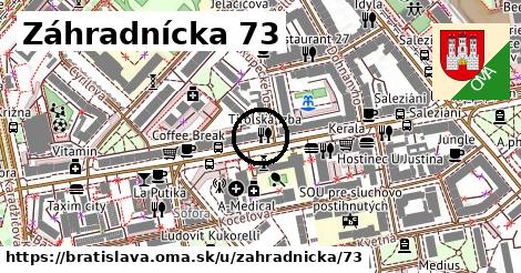 Záhradnícka 73, Bratislava