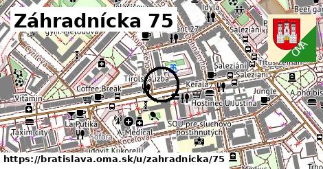 Záhradnícka 75, Bratislava