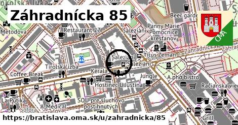 Záhradnícka 85, Bratislava