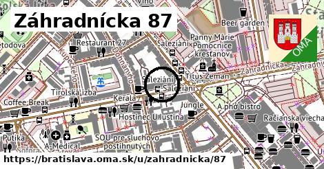 Záhradnícka 87, Bratislava