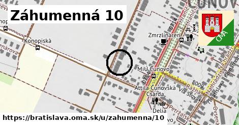 Záhumenná 10, Bratislava