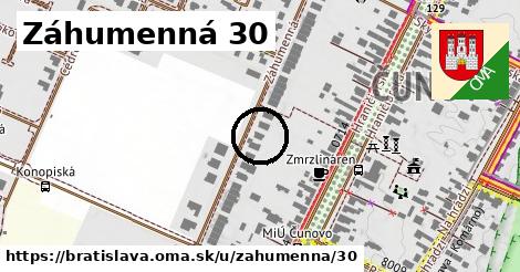 Záhumenná 30, Bratislava