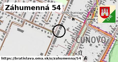 Záhumenná 54, Bratislava