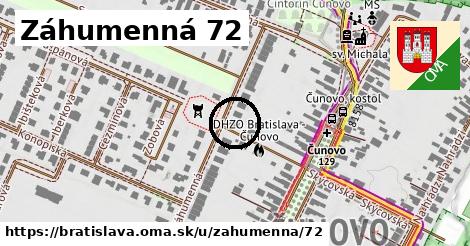 Záhumenná 72, Bratislava