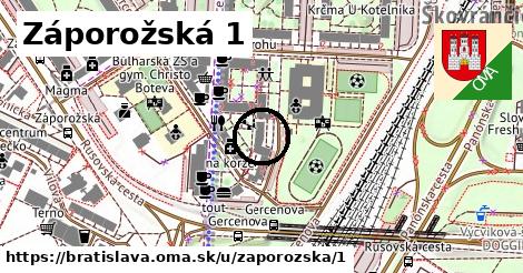 Záporožská 1, Bratislava