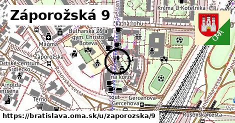 Záporožská 9, Bratislava