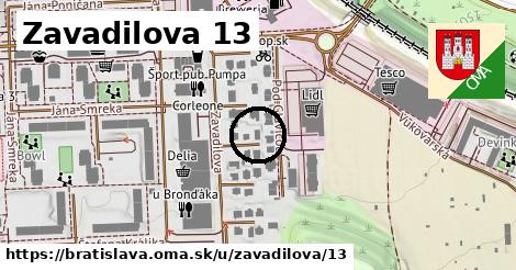 Zavadilova 13, Bratislava