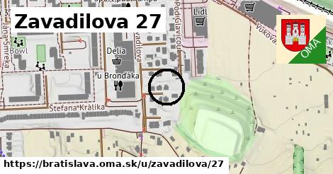 Zavadilova 27, Bratislava