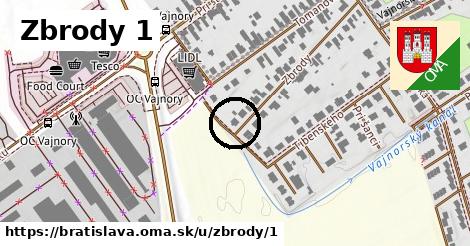 Zbrody 1, Bratislava