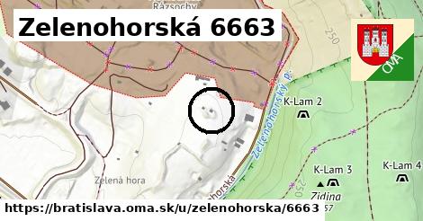 Zelenohorská 6663, Bratislava