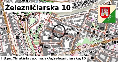 Železničiarska 10, Bratislava