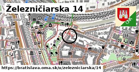 Železničiarska 14, Bratislava