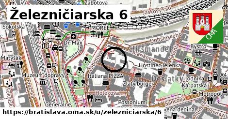 Železničiarska 6, Bratislava