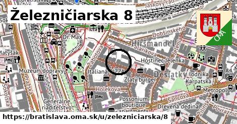 Železničiarska 8, Bratislava