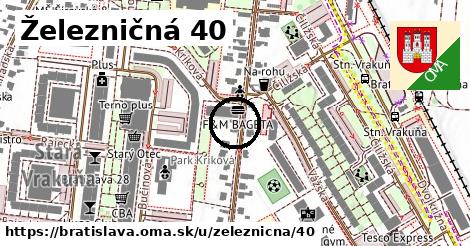 Železničná 40, Bratislava