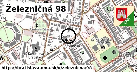 Železničná 98, Bratislava