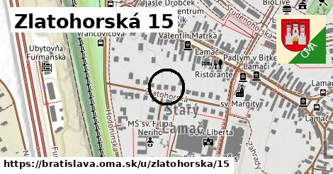 Zlatohorská 15, Bratislava