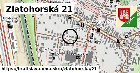 Zlatohorská 21, Bratislava