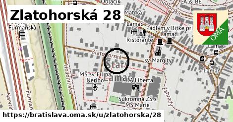 Zlatohorská 28, Bratislava
