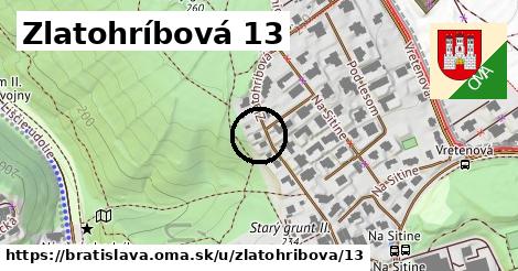 Zlatohríbová 13, Bratislava