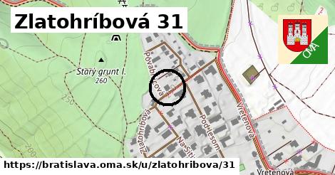 Zlatohríbová 31, Bratislava